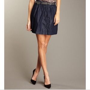 Anthropologie Level 99 denim skirt. Size 27.